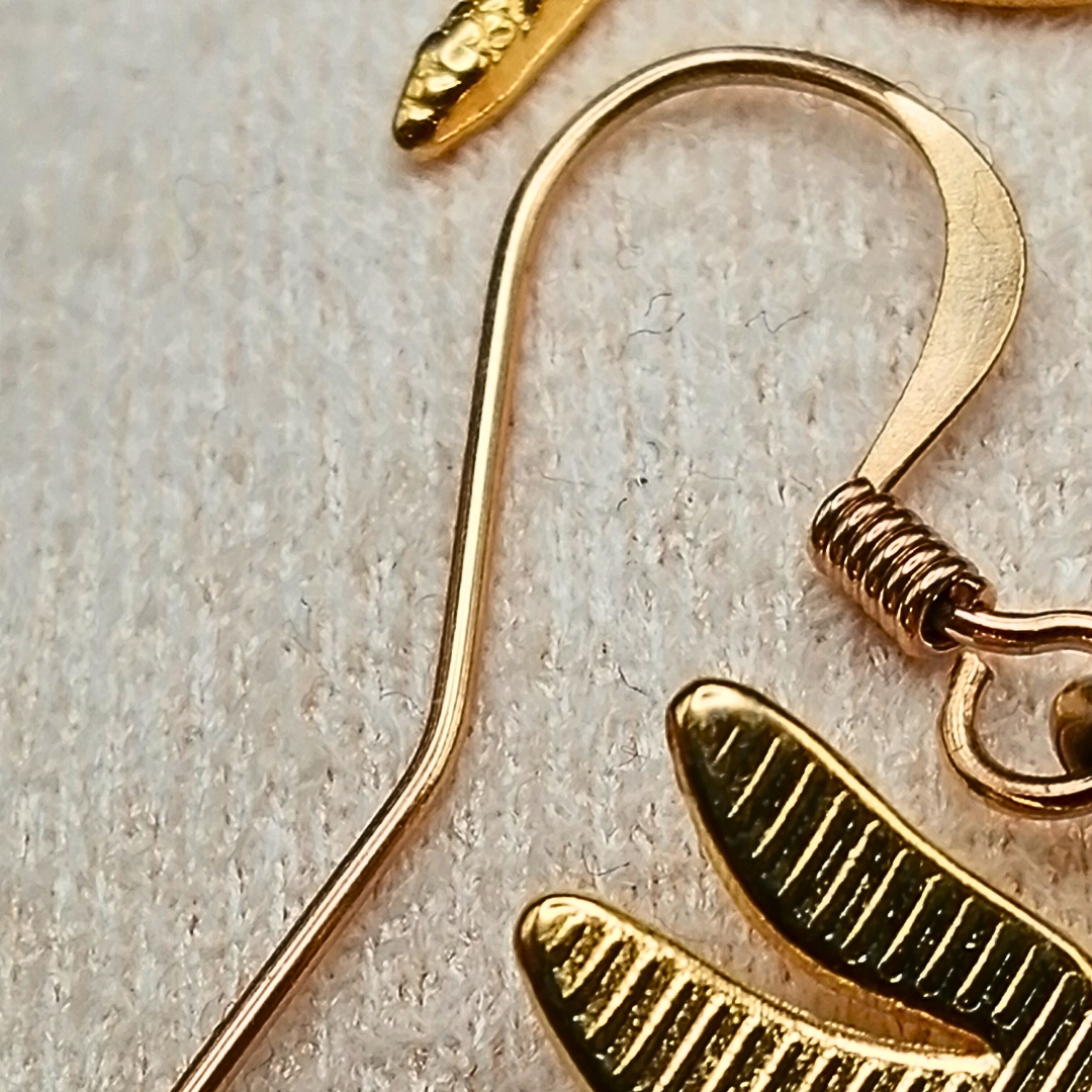 Boucle d'oreille Libellule