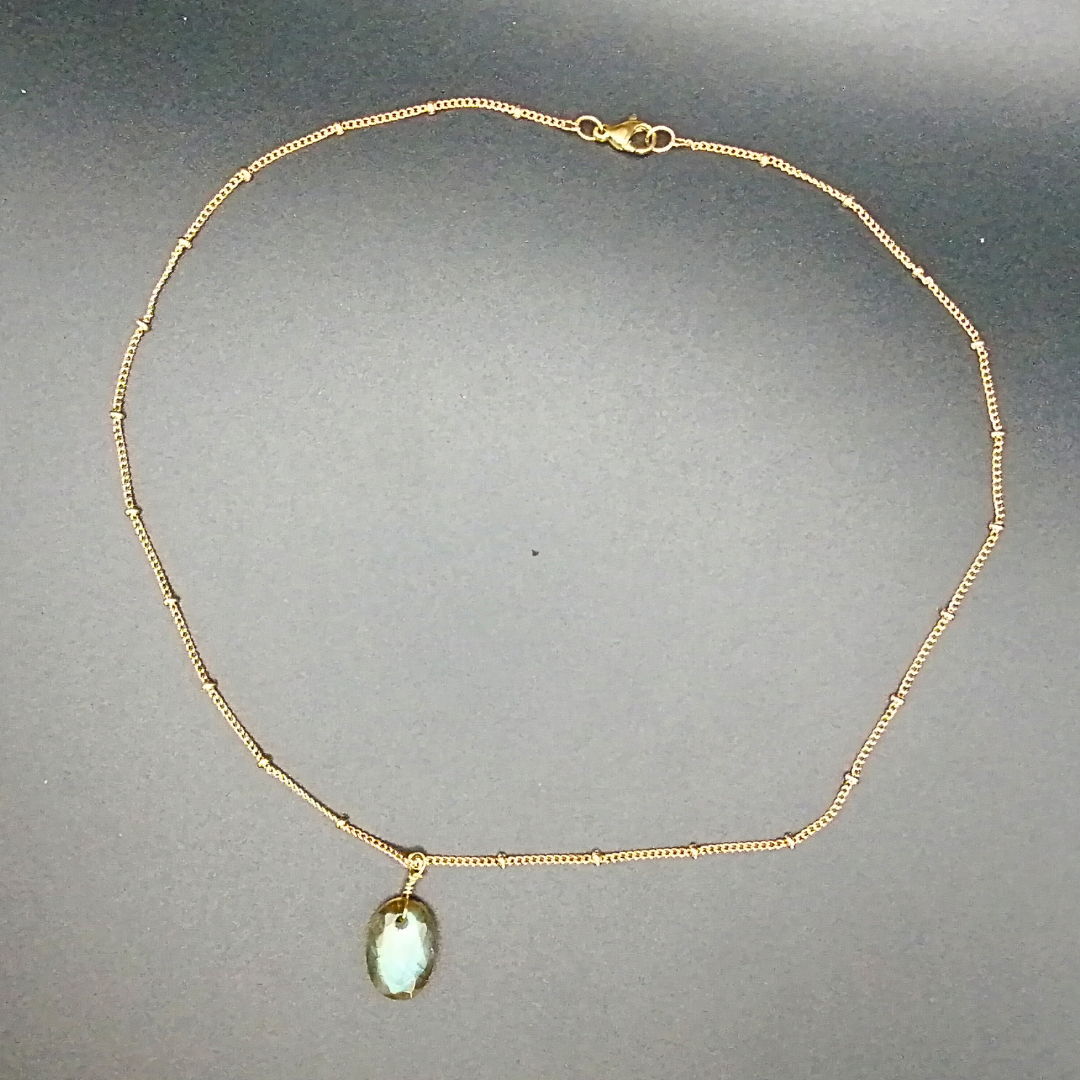 Collier Elégance Labradorite