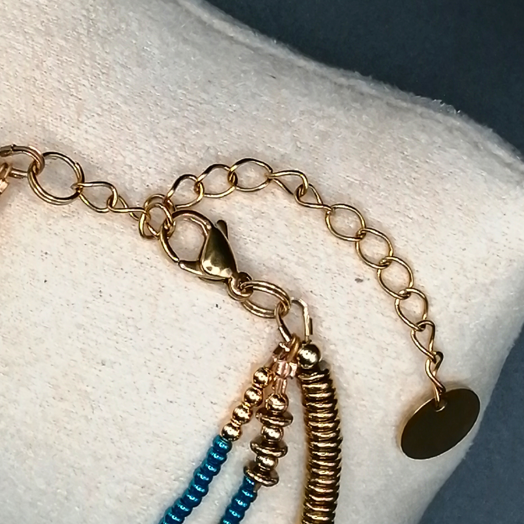 Bracelet Metalic Blue