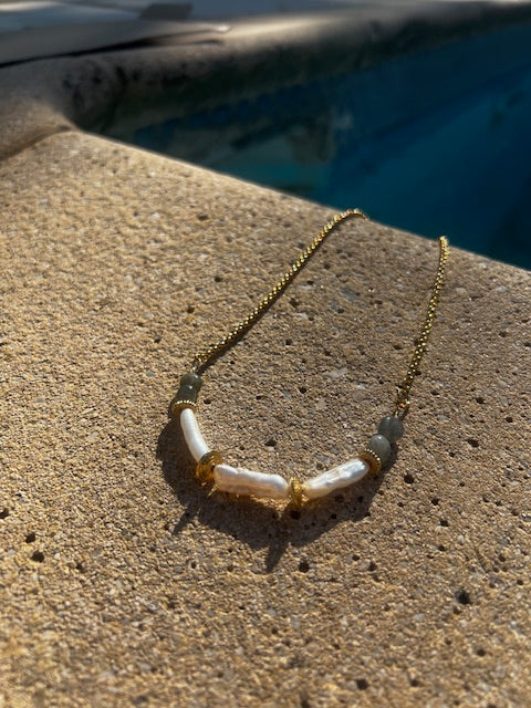 Collier perles de culture