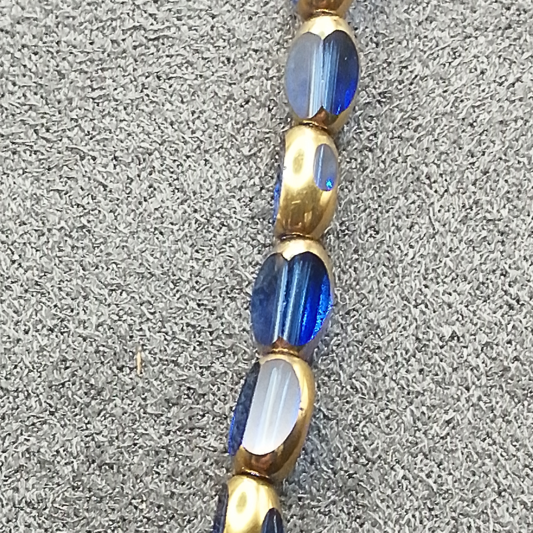 Collier double rang Saphir Lapis Lazuli