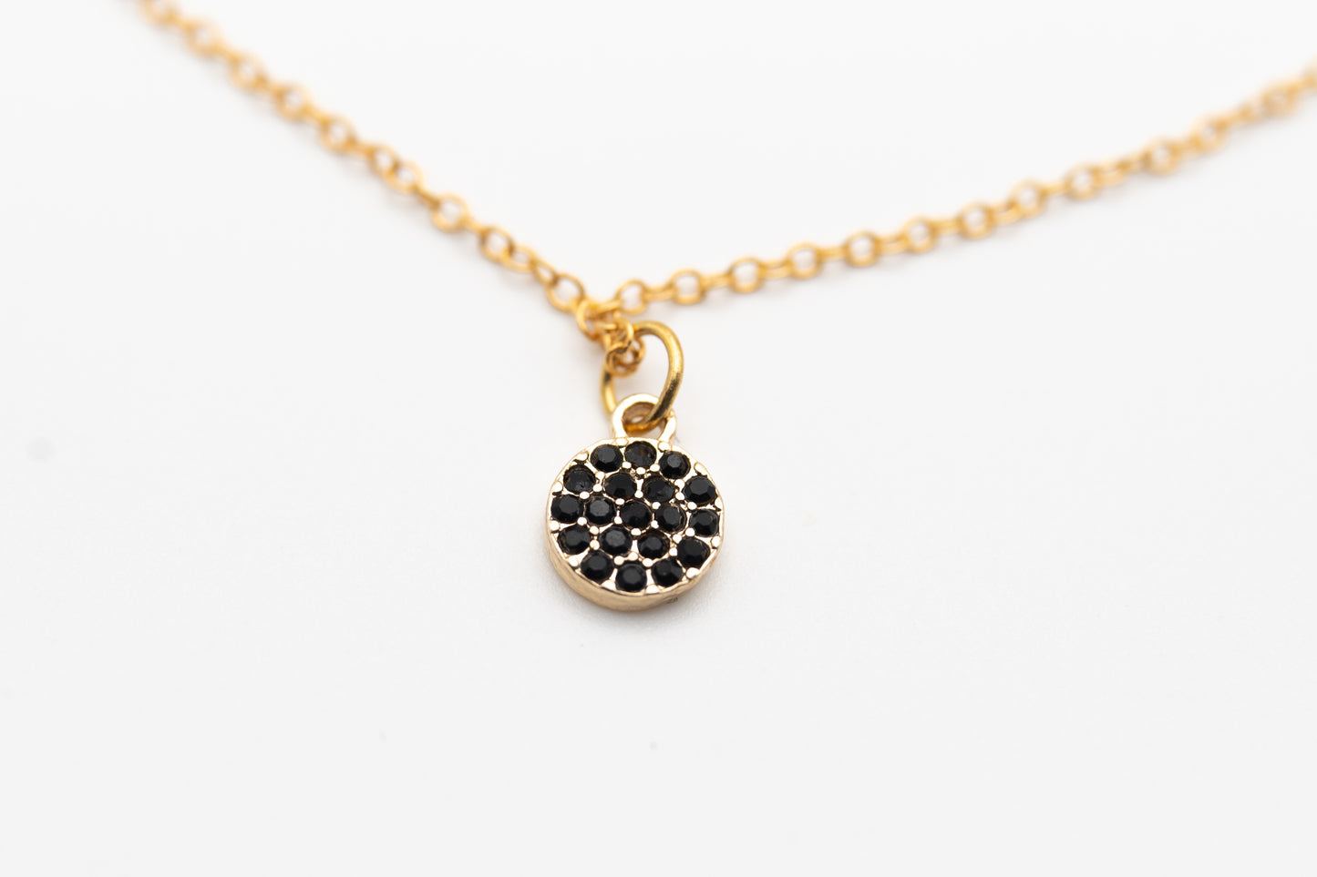 Collier Manon ras de cou noir