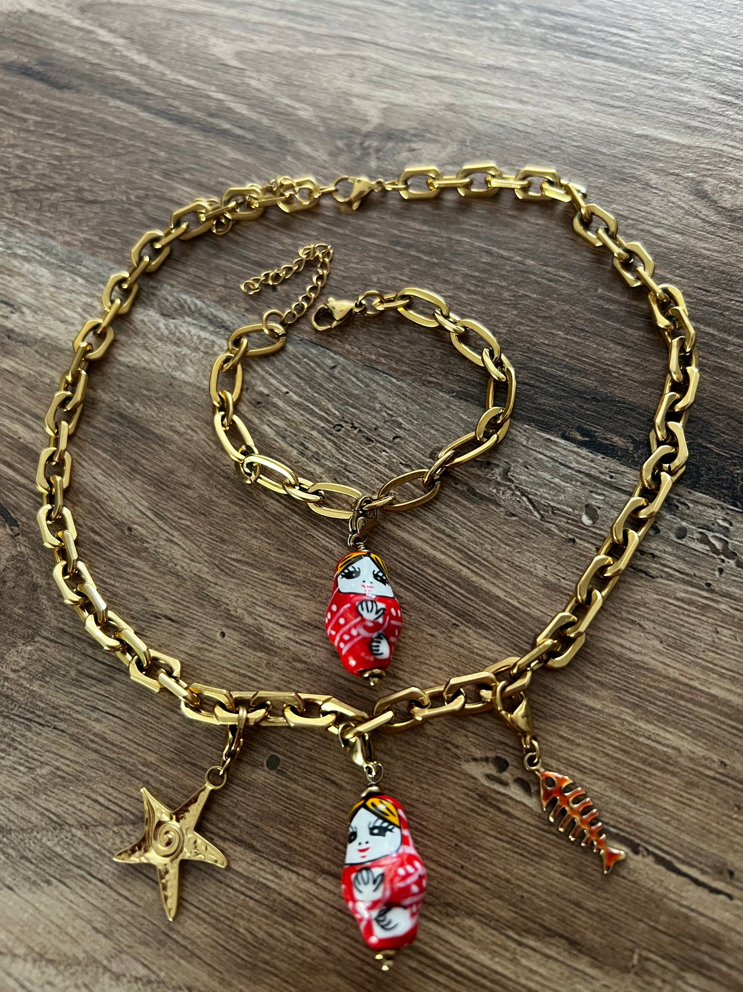 Bracelet poupée Russe