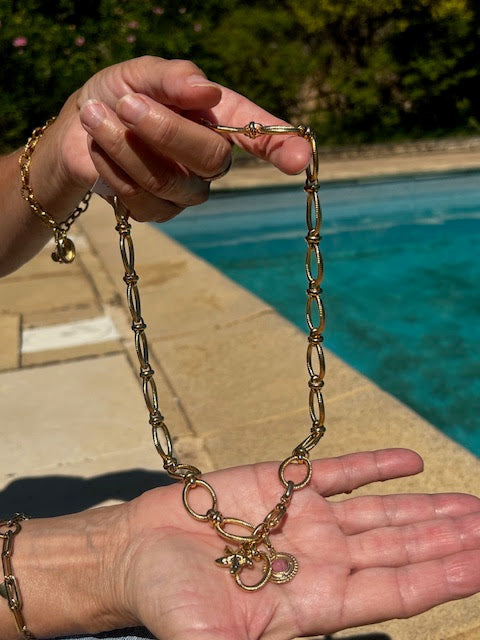 Collier Bouée et Breloques