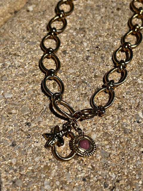 Collier Bouée et Breloques