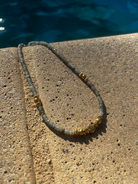 Collier Labradorite Talisman