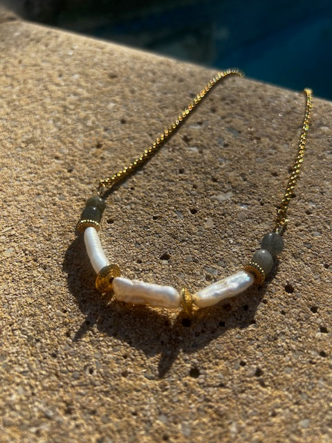 Collier perles de culture