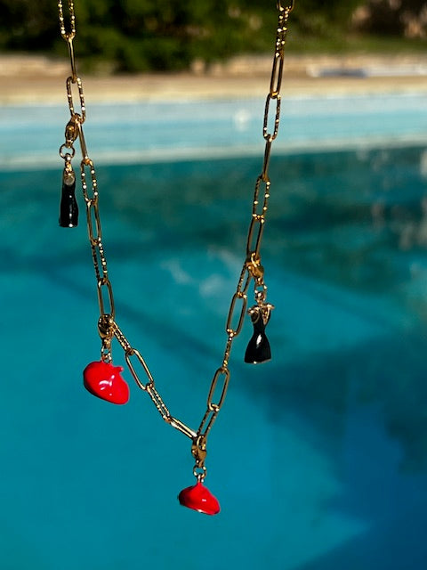 Collier Béret Rouge