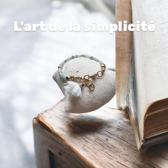 Bracelet Éclat Céleste – Amazonite Bleu Ciel